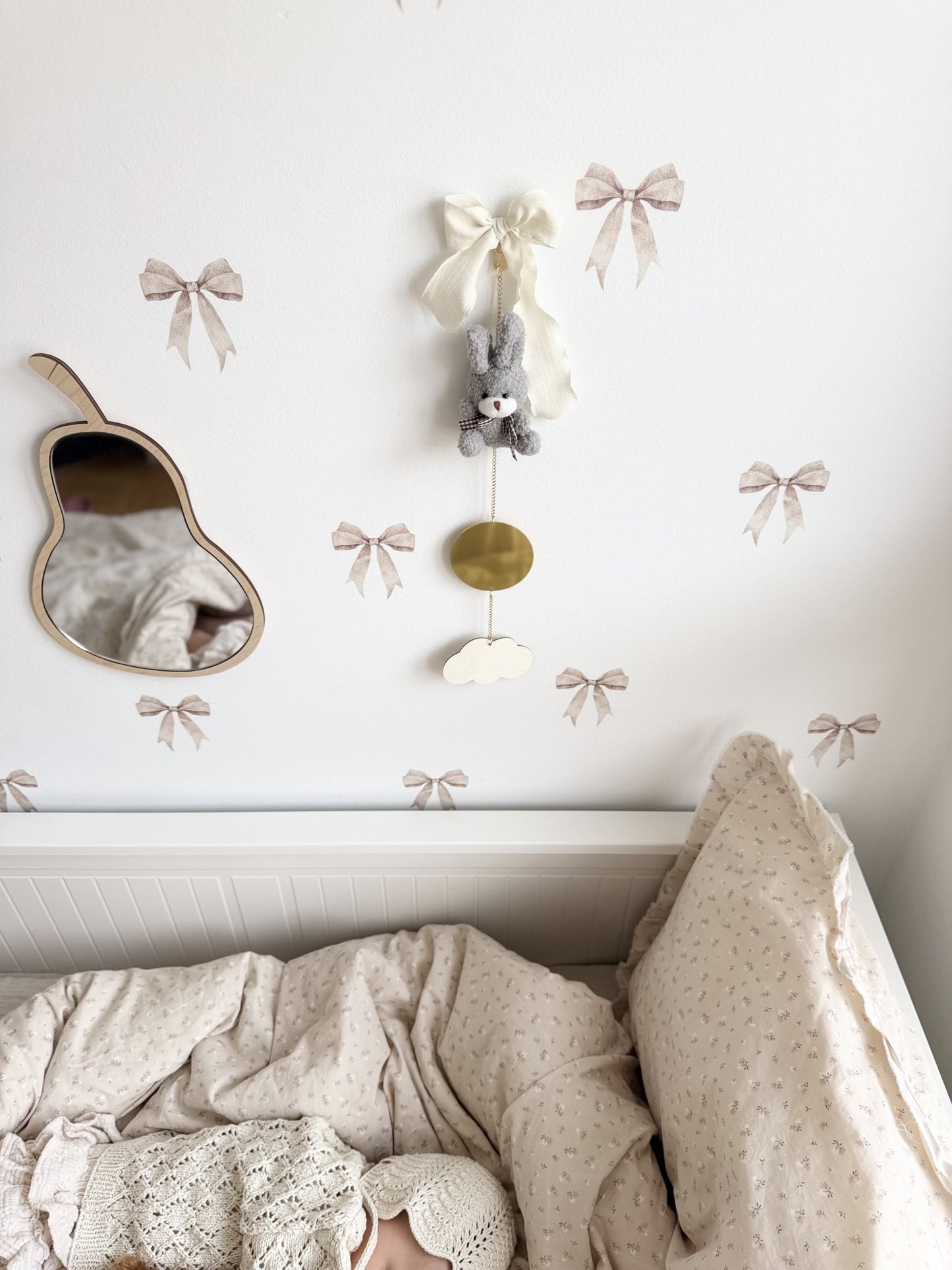 Grey Rabbit Plush | Neutral Baby Gift & Nursery Decor