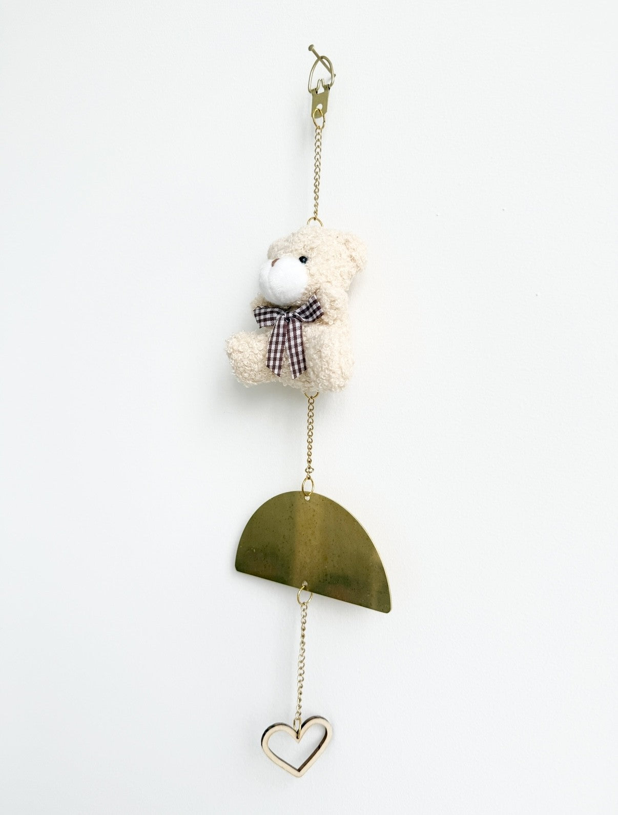Neutral teddy plush baby room decor Australia