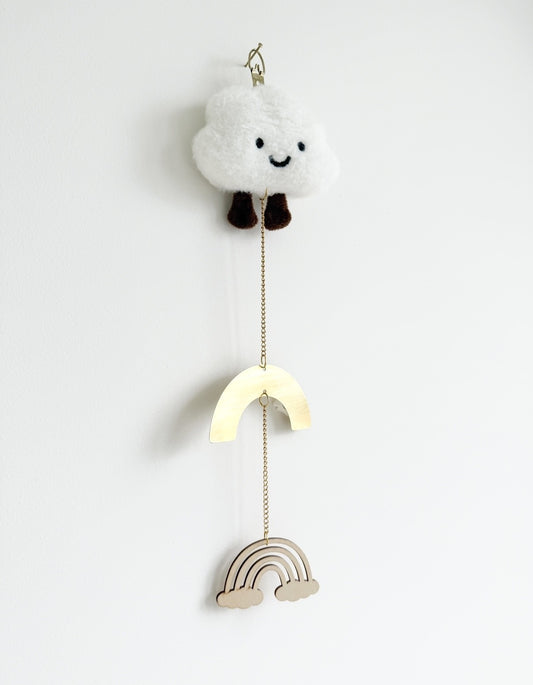 Cloud plush nursery decor handmade Australia