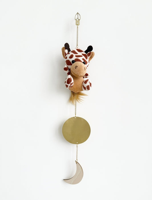 Giraffe plush newborn gift baby room decoration