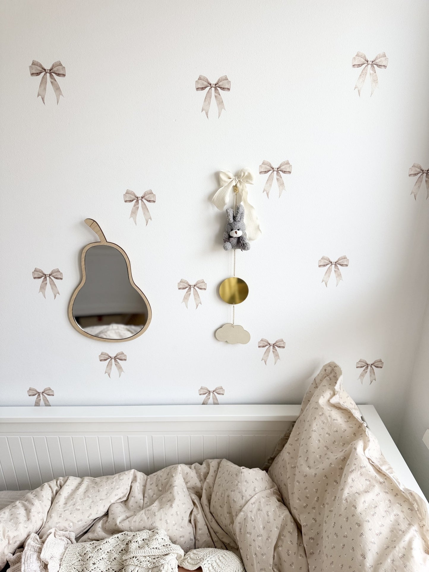 Grey Rabbit Plush | Neutral Baby Gift & Nursery Decor