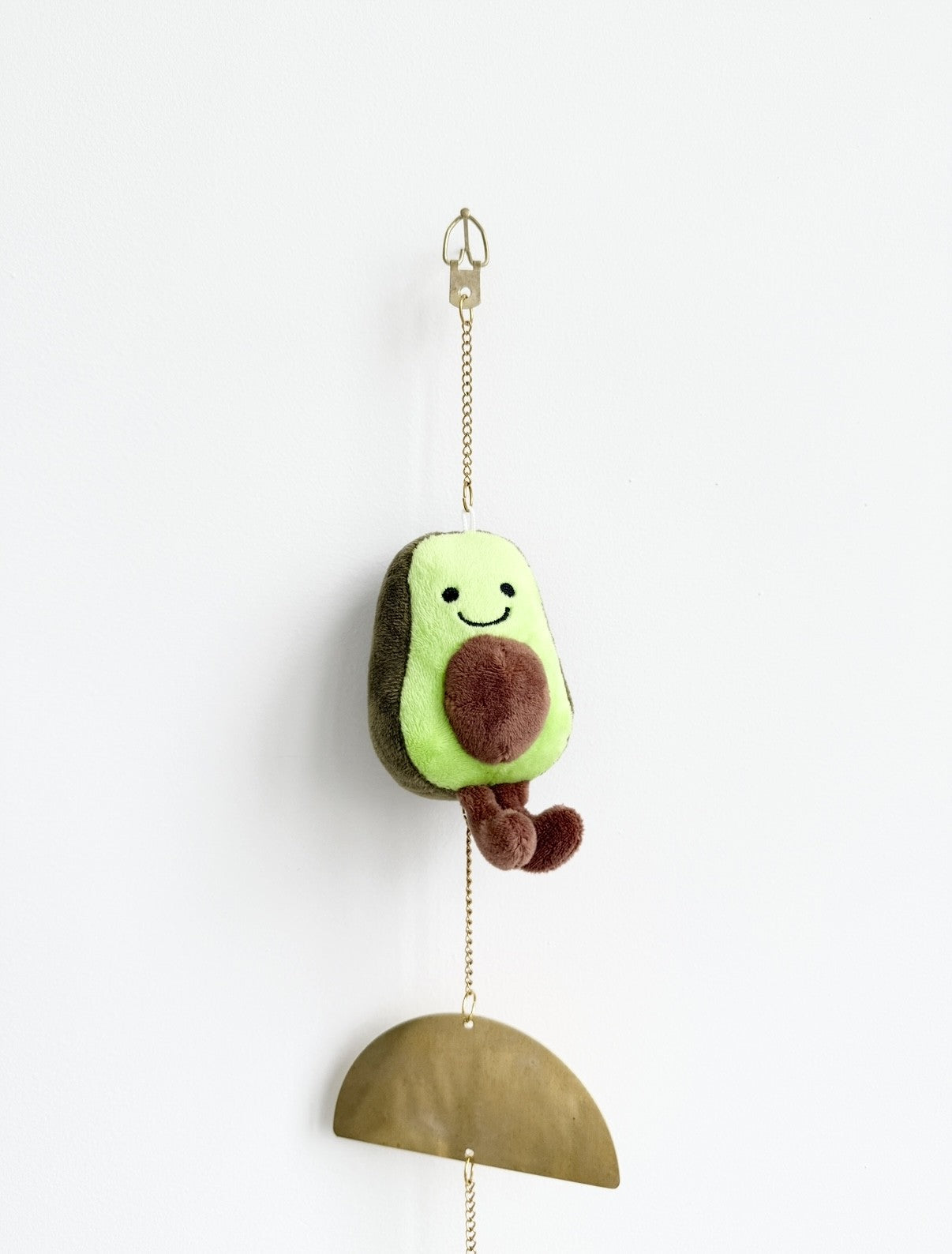Cute avocado soft toy baby shower gift nursery decor