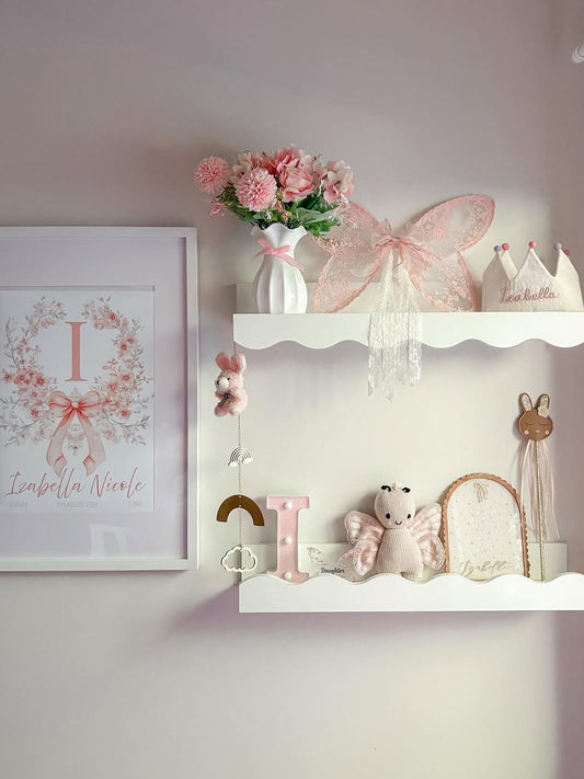 Pink Rabbit Plush with Bow | Baby Girl Gift Australia