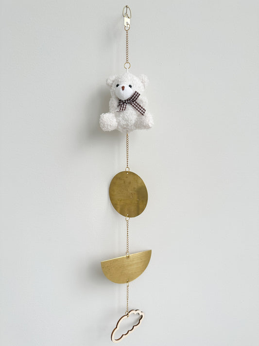 White Teddy With Bow Tie