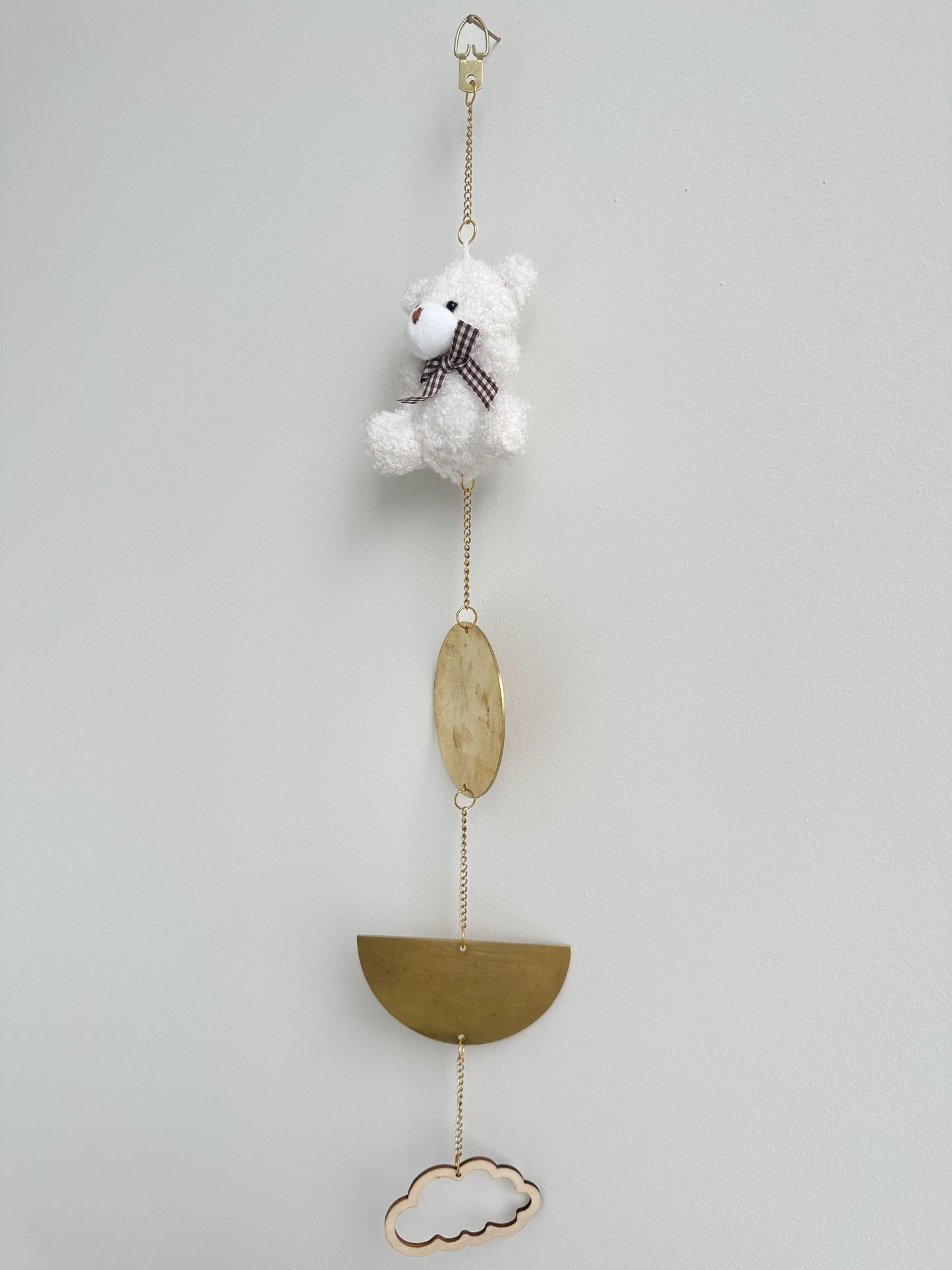 White Teddy With Bow Tie