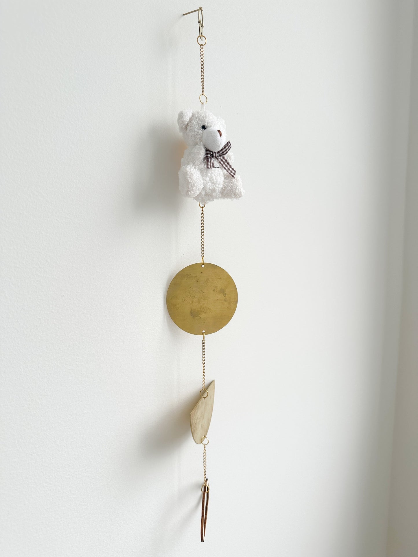 White Teddy With Bow Tie