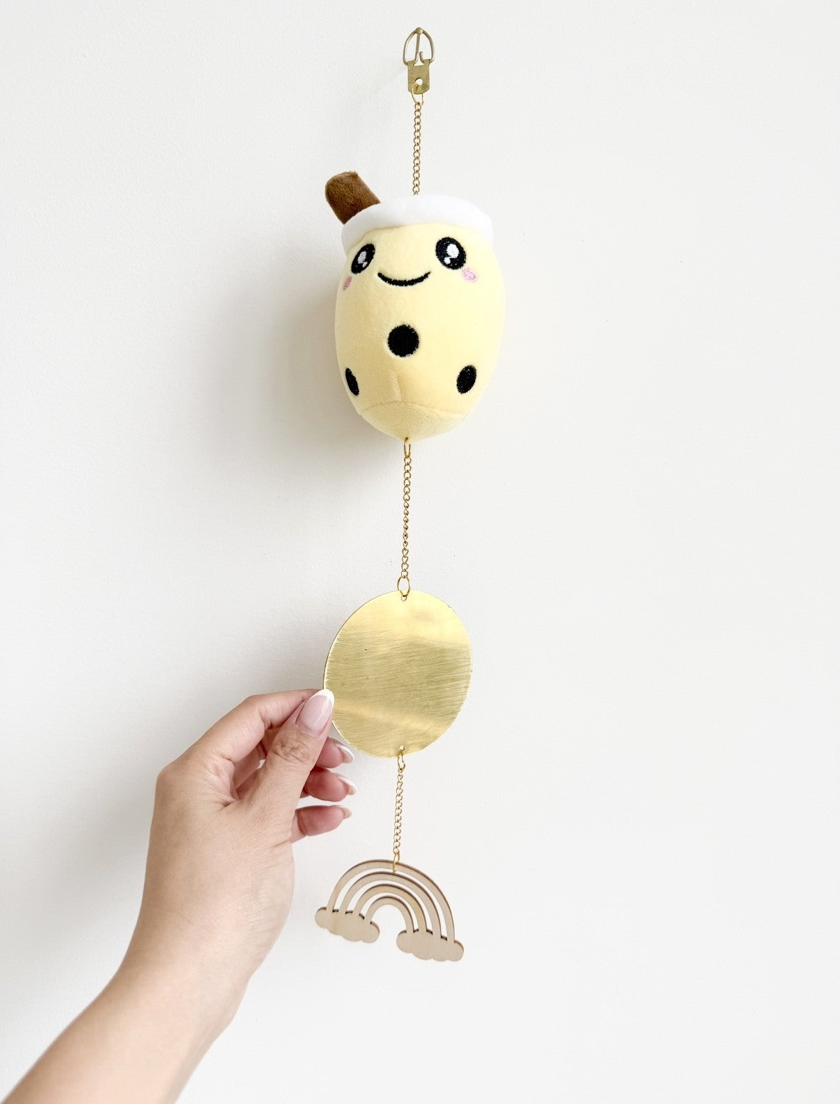 Cute boba plush unique soft toy gift for babies